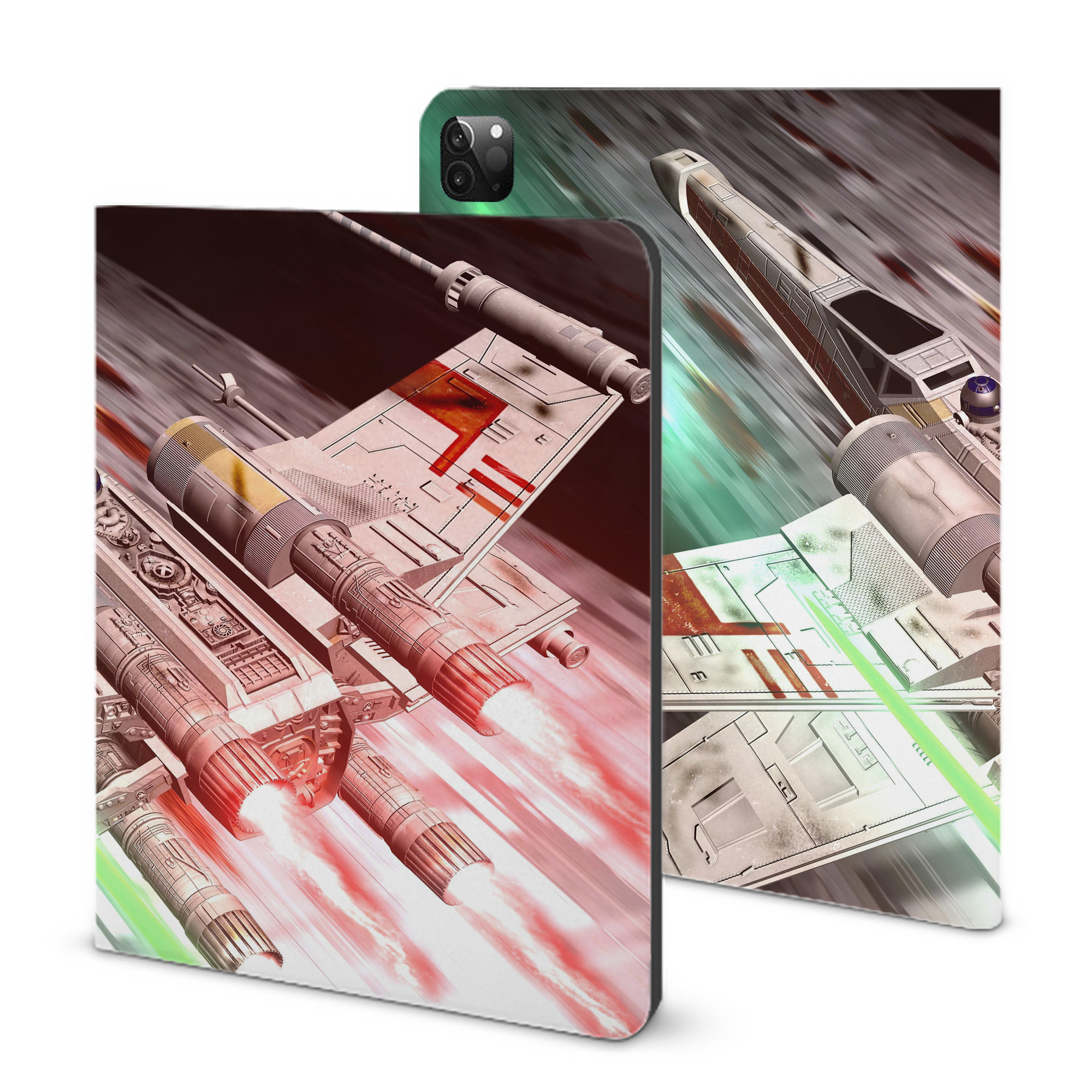 （画像用） スター・ウォーズ Star Wars IPadケース ペンホルダー付き ブックスタイルデザイン